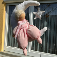 Handgefertigte Deko-Puppe „