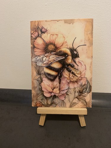 Postkarte motivkarte hummel - postkarte,