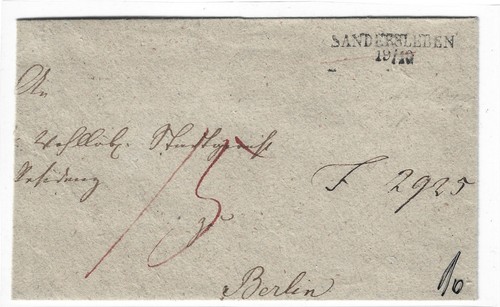 Preussen brief zweizeiler - preussen,
