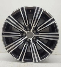 1x Alufelge 18 Zoll 8.0" 5x108 42ET Glanz Schwarz 31471312 Volvo S60 V60