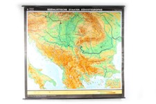 Lehrtafel Wandkarte Rollkarte