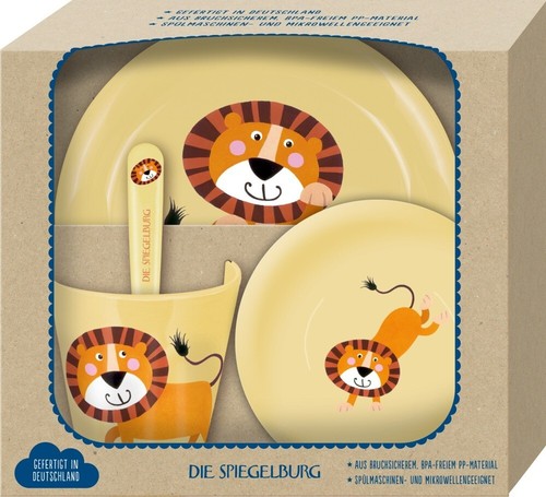 Geschirrset geschenkset löwe - geschenkset,
