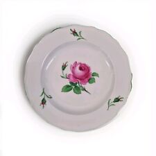 Meissen Teller rote Rose