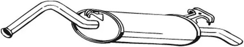 Endschalldämpfer 278 975 - endschalldämpfer, 278-975