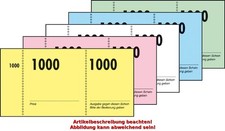Sigel nummernblock 1000 - sigel, 1-1000