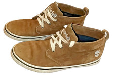 GEILE TIMBERLAND HERREN SCHUHE MID TOP VINTAGE SPORTLICHE LEDER SNEAKER EU 43,5