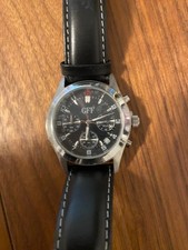 Armbanduhr Herren GFF Chronograph mit Lederband