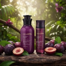 Set black plum  Body lotion