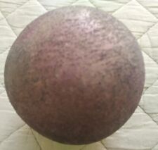 NEU! 1 St. Deko Garten Fenster"Kugel"Keramik Handarbeit braun/lila ¢10cm NP:6,99