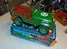 Blech Militär US Army WILLYS JEEP MB 1:18 Frictions-Antrieb, GAMA / Itos Car Sam