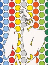 Werner Berges Point of view III, 2016, Originalsiebdruck handsigniert nummeriert