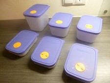 Tupperware Eiszeit Gefrierdosen Großes Set  6 Dosen mit Deckel Kühlschrank Syste