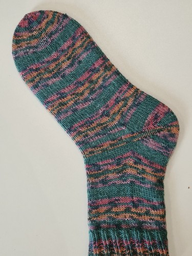 Handgestrickte socken - handgestrickte,