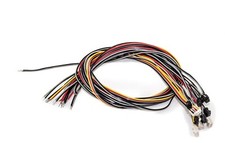 13 Stück Mini CT Kabel im Set farbig 40cm für Spur-G Garteneisenbahn Lok Zubehör