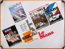 original Porsche Plakat Poster