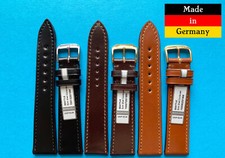 Shell Cordovan Uhrenarmband 18, 20 Seattle schwarz braun Made in Germany / 65