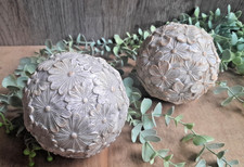 2er Set Blüten Blumen Kugel
