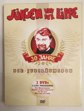 3 DVD's JÜRGEN VON DER LIPPE 30 JAHRE DIE JUBILÄUMSBOX FAST WIE NEU TOP ERHALTEN