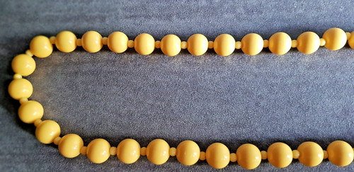 Gelbe kunststoff kette - gelbe,