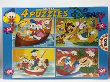 Disney Multi 4 Puzzles Donald