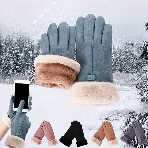 Damen handschuhe wildleder - damen, in
