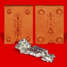 Zinngießform Raumschiff