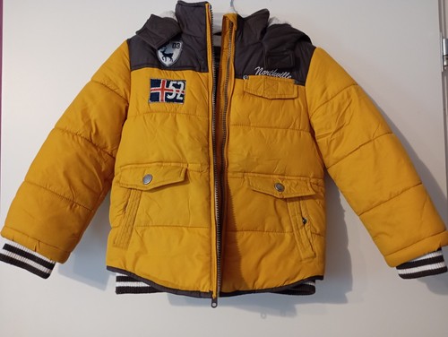Winter jacke jünge gelb - winter,