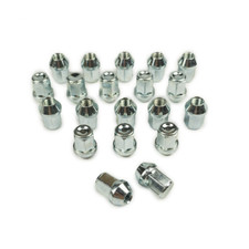 20x Radmutter M12x1,25 34mm Kegelbund 60° SW19 geschlossen verzinkt