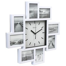 Design Bilderrahmenuhr Wanduhr
