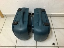 2 X HEPCO & BECKER MOTORRAD SEITENKOFFER SATZ GEBRAUCHT