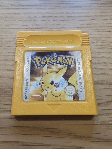 Pokémon gelbe edition - pokémon,