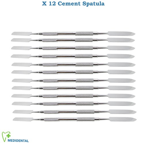 12pcs dental zementspatel - 12pcs,