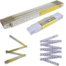 1-6 Zollstock Gliedermaßstab Maßstab Qualität Meterstab Maßband 1m / 2m