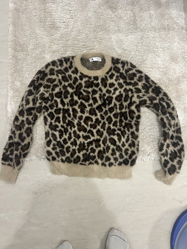 Fell animal print pullover - animal,