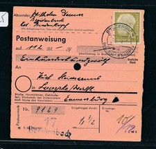 117325) Heuß Postanweisung