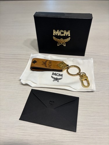 Mcm schlüsselanhänger cognac - mcm,