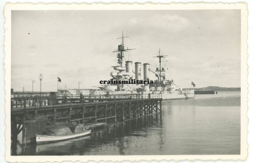 Orig foto linienschiff hessen - foto,