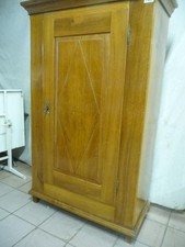 7484      Alter Biedermeier Schrank Kleiderschrank Holzschrank  Massiv Eiche