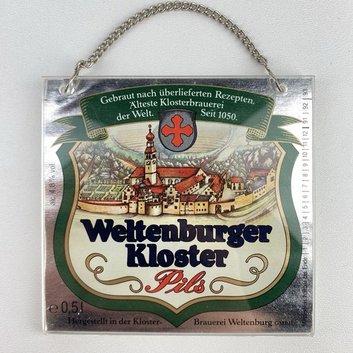 Zapfhahnschild weltenburger - zapfhahnschild, "weltenburger