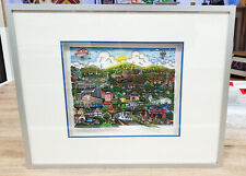 Charles Fazzino 3D “ For the Love of Kreis Düren “ Mit Museumsglas 51 x 41 cm