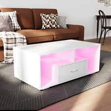 Couchtisch Sofatisch mit LED