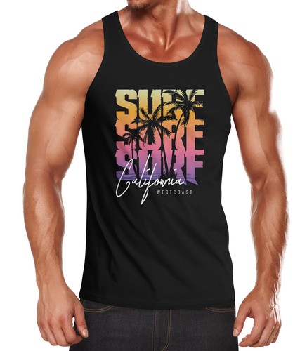 Herren tank top - herren, sommer