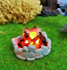 Lagerfeuer 1:32 (1:35) mit LED