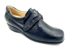 Florett Damen Halbschuhe Schwarz Gr. 42 Lederschuhe Damenschuhe Schlüpfschuhe