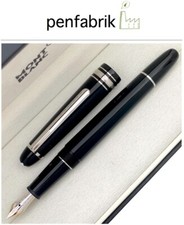 MONTBLANC Classique Meisterstück FÜLLFEDERHALTER Platinum-Coated 106522 pen NEU
