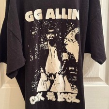 Rare GG Allin Tshirt 90s Cock