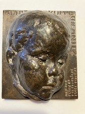 Kleine Bronzeskulptur Künstler Gruppe Chemnitz Brenner Zum Aufhängen