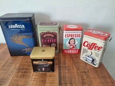 Kaffeedosen metall konvolut Lavazza usw.