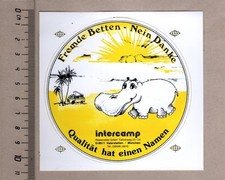 Aufkleber sticker intercamp - aufkleber/sticker,