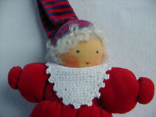 NEU Stoff Wichtel Puppe Samt
